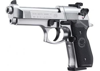 Пневматический пистолет Umarex Beretta 92 FS Никель 